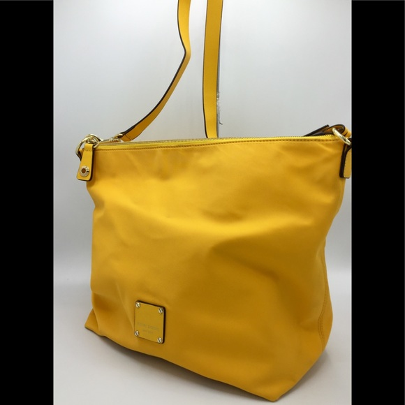Henri Bendel Bag Yellow Gold Nylon Crossbody Bag - Picture 14 of 16